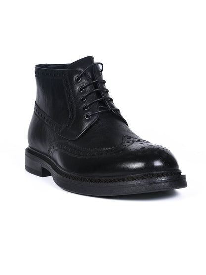 Men, Men Footwear, Black Boots