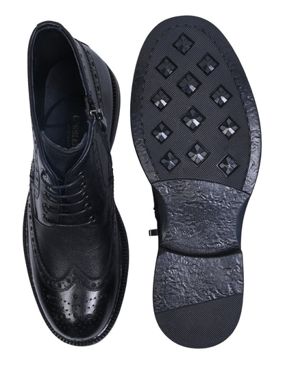 Men, Men Footwear, Black Boots