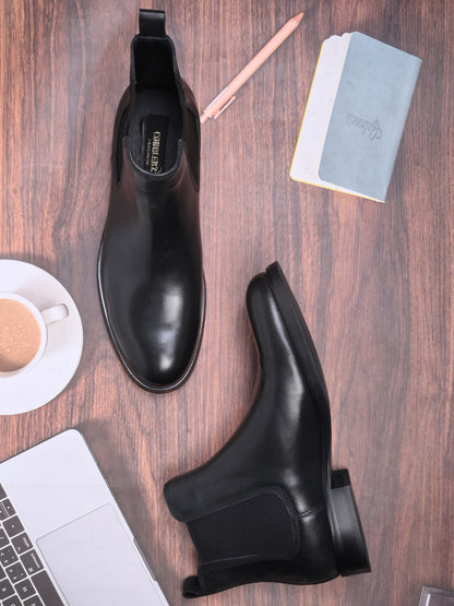 Men, Men Footwear, Black Boots