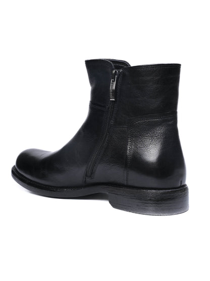 Men, Men Footwear, Black Boots