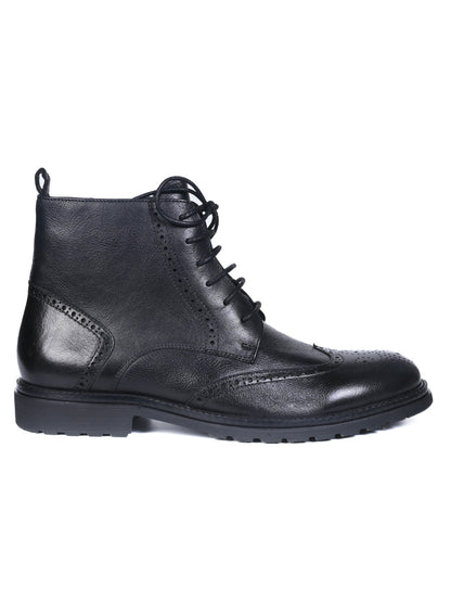 Men, Men Footwear, Black Boots