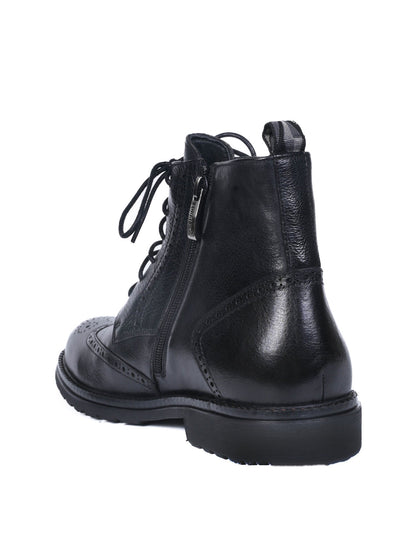 Men, Men Footwear, Black Boots