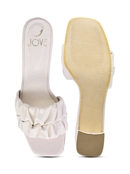 Women, Women Footwear, Beige Sandals