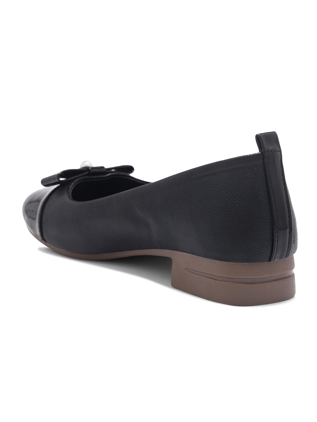 Women, Women Footwear, Black Ballerinas