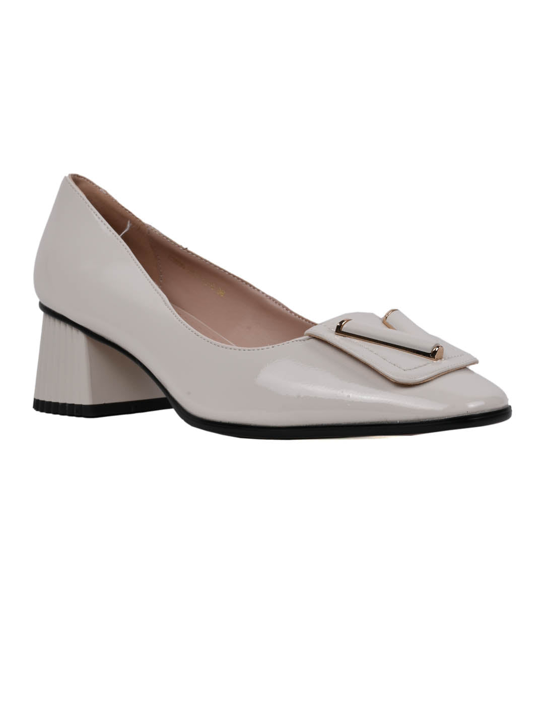 Women, Women Footwear, Beige Ballerinas