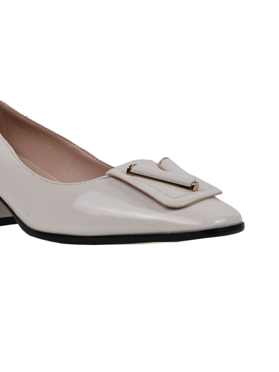 Women, Women Footwear, Beige Ballerinas