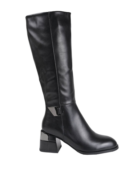 Women, Women Footwear, Black Boots