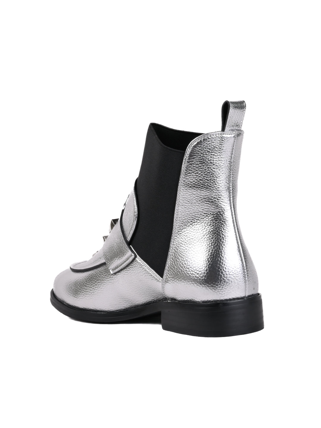 Women, Women Footwear, Silver Boots