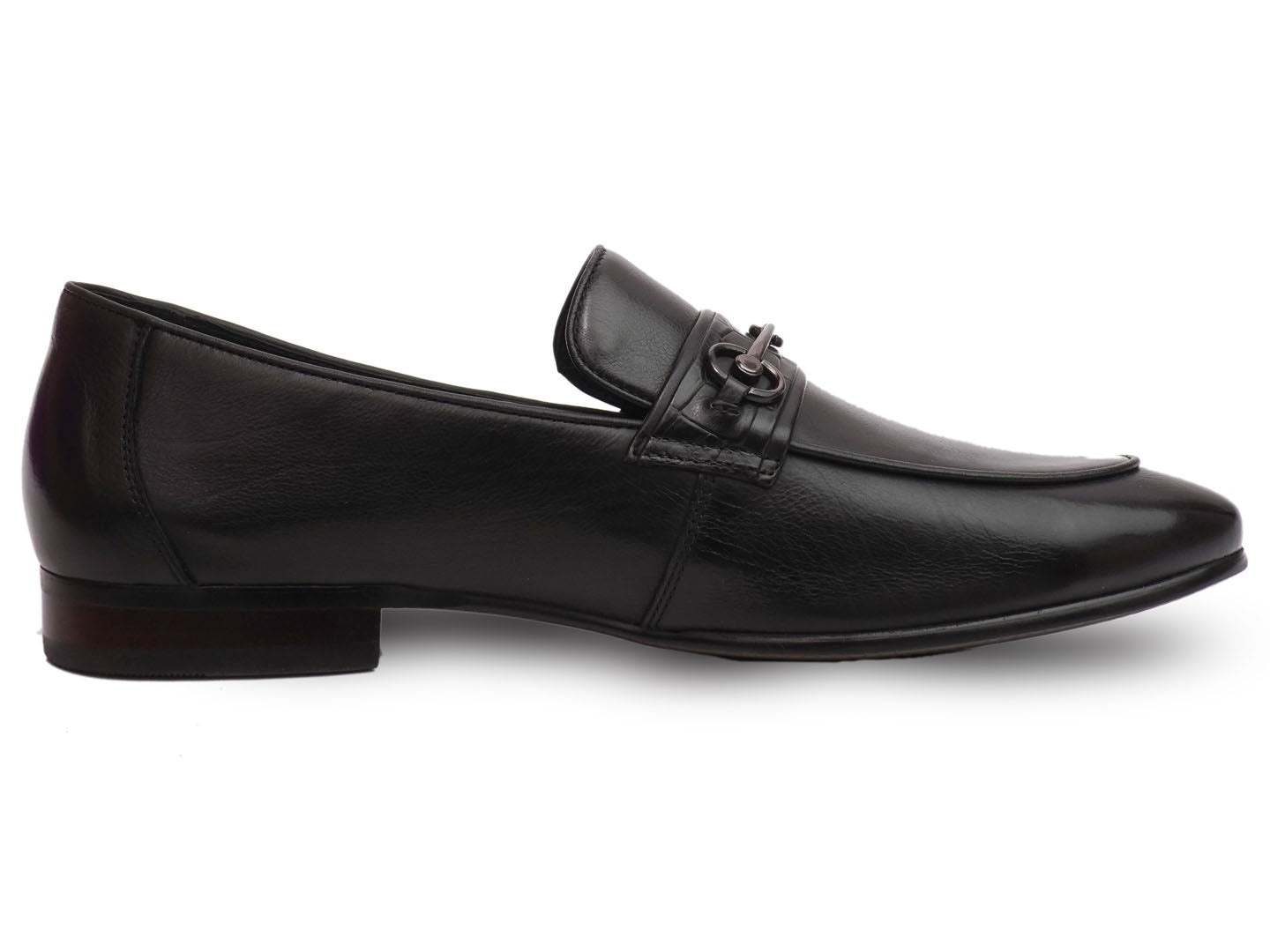 Footwear, Men Footwear, Black Formal Loafers