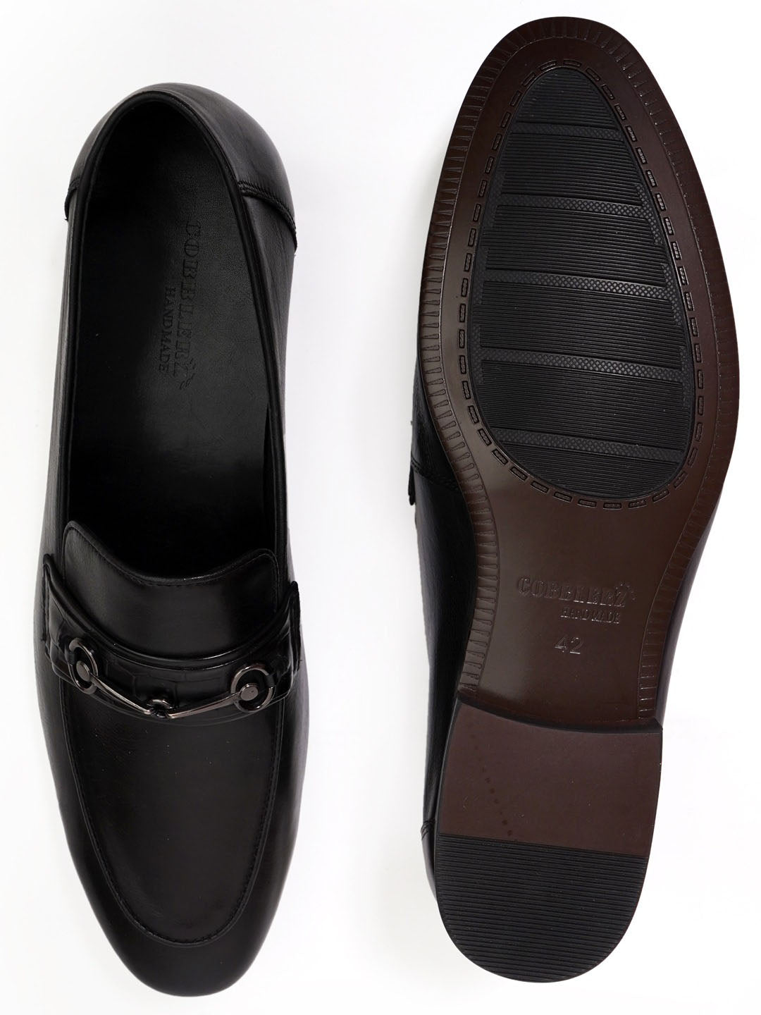 Footwear, Men Footwear, Black Formal Loafers