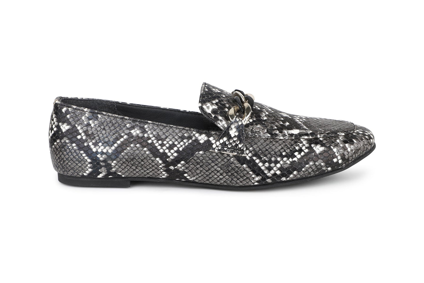 Women, Women Footwear, Black Loafers