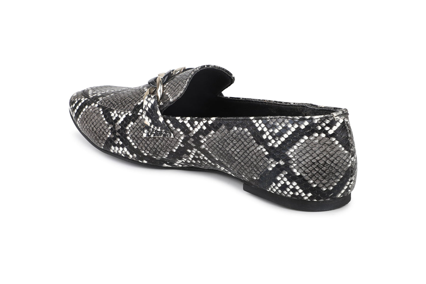 Women, Women Footwear, Black Loafers