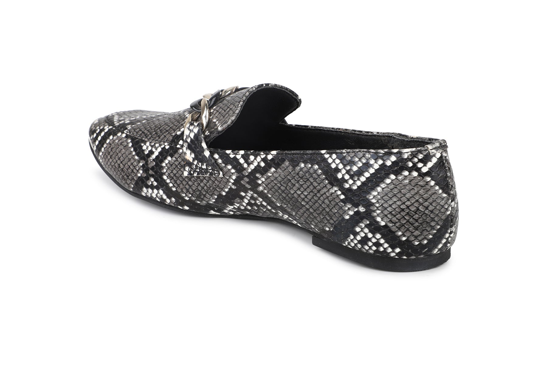 Women, Women Footwear, Black Loafers