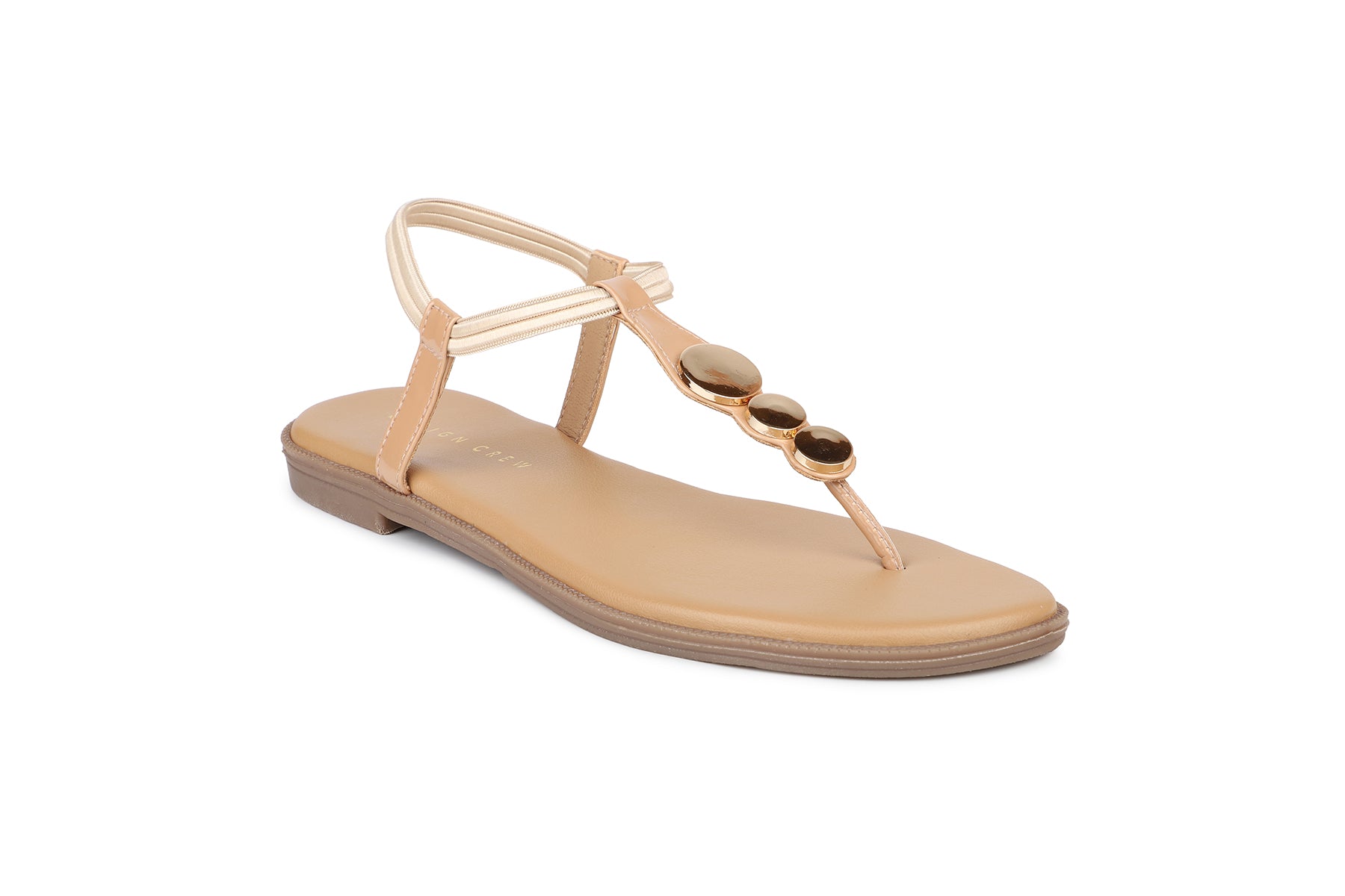 Toile Iconographe Slide Sandal Burgundy Black Beige