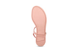 Women, Women Footwear, Pink T Strap Flats