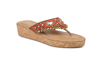 Women, Women Footwear, Bronze Sandals