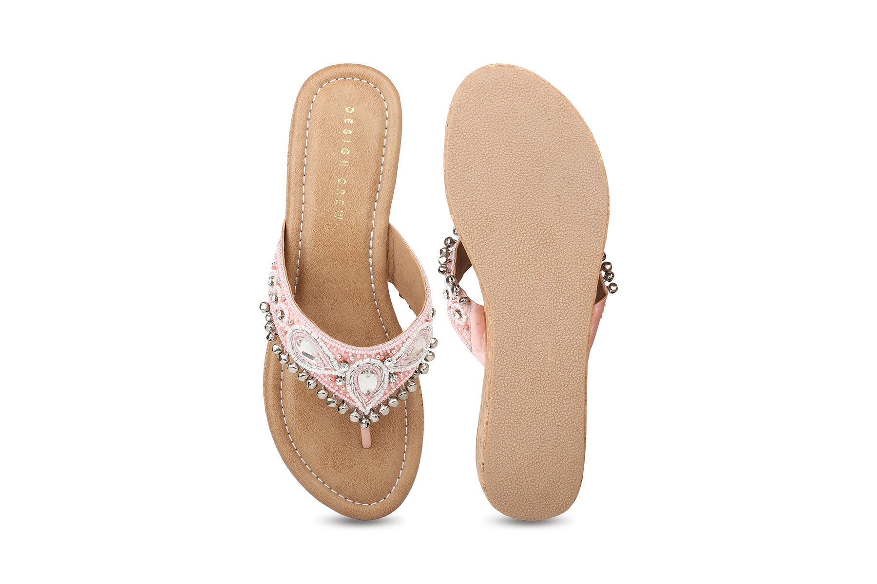 Women, Women Footwear, Pink Sandals