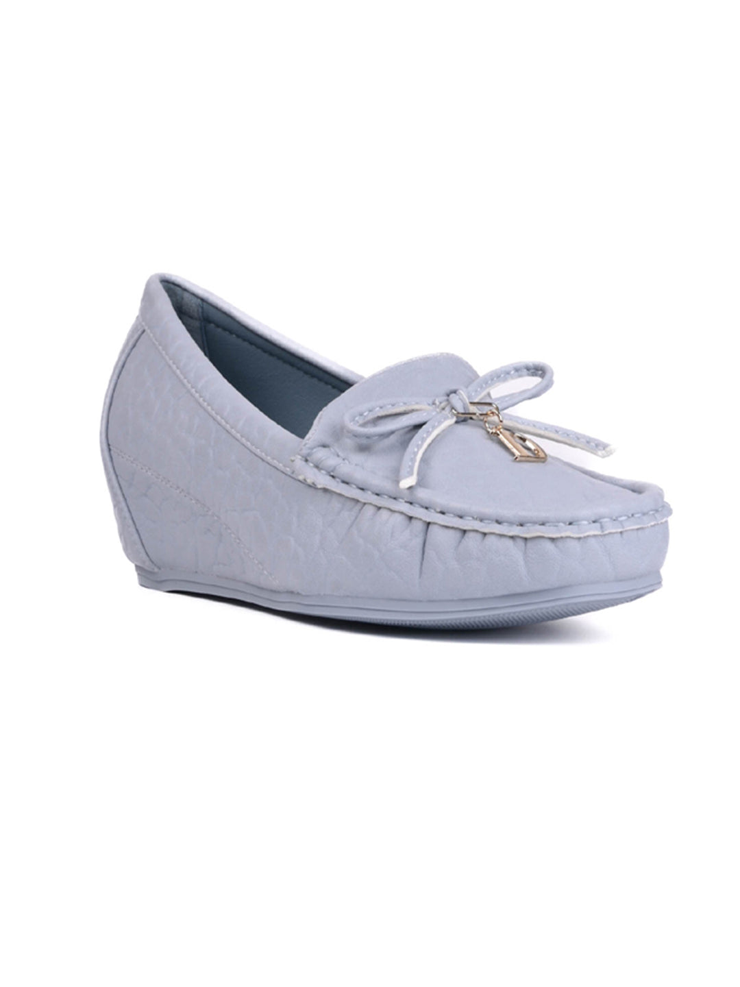 Women, Women Footwear, Blue Loafers