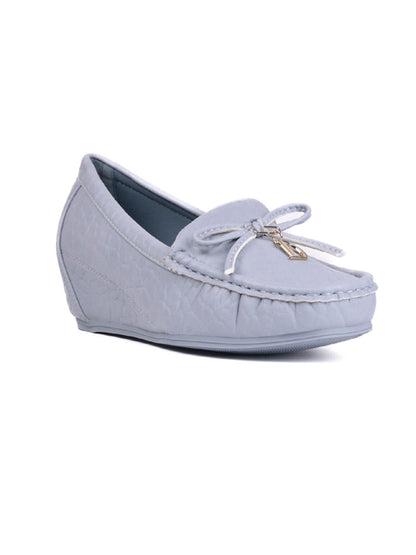 Women, Women Footwear, Blue Loafers