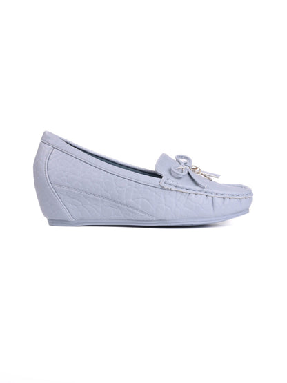 Women, Women Footwear, Blue Loafers