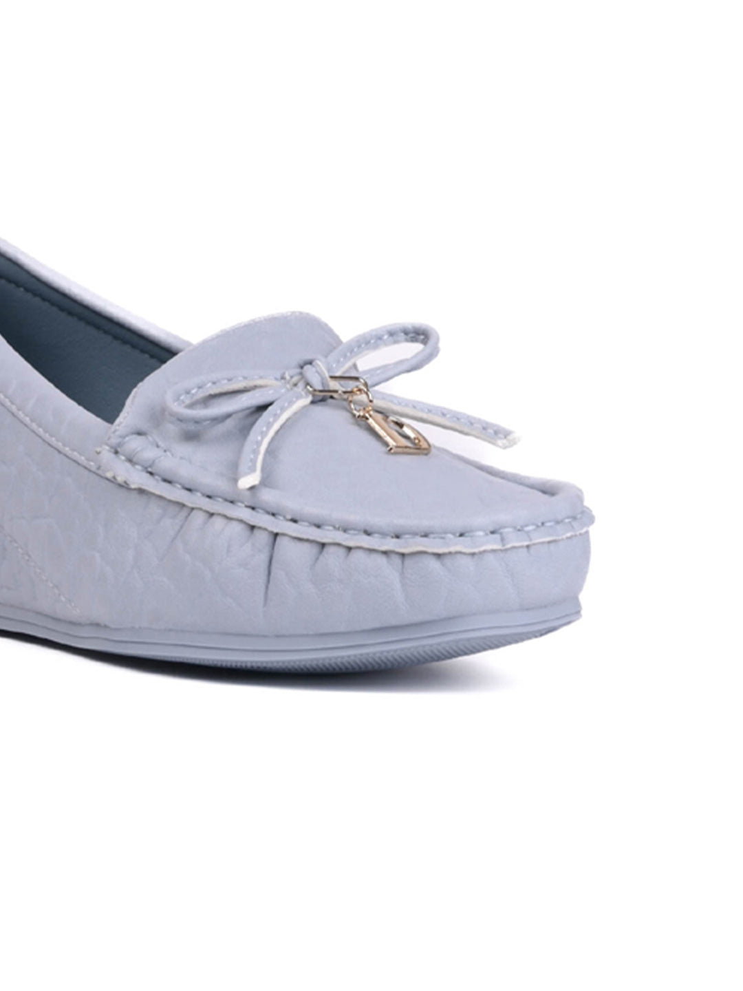 Women, Women Footwear, Blue Loafers