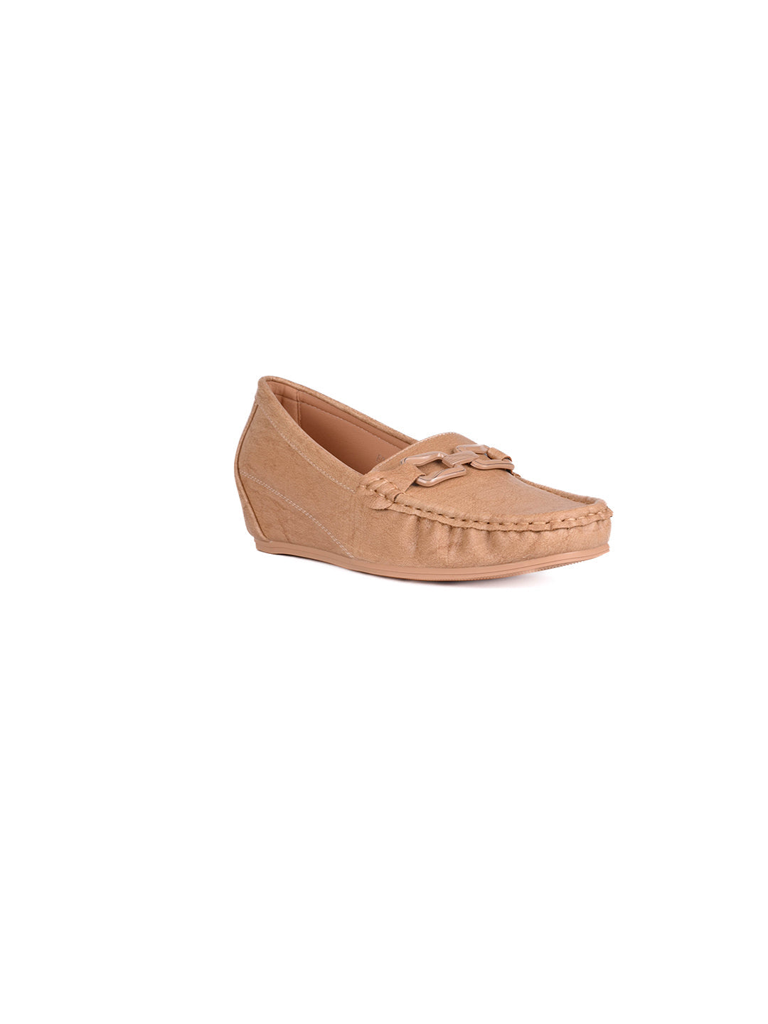 Women, Women Footwear, Beige Loafers