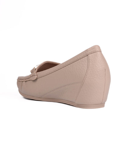 Women, Women Footwear, Beige Loafers