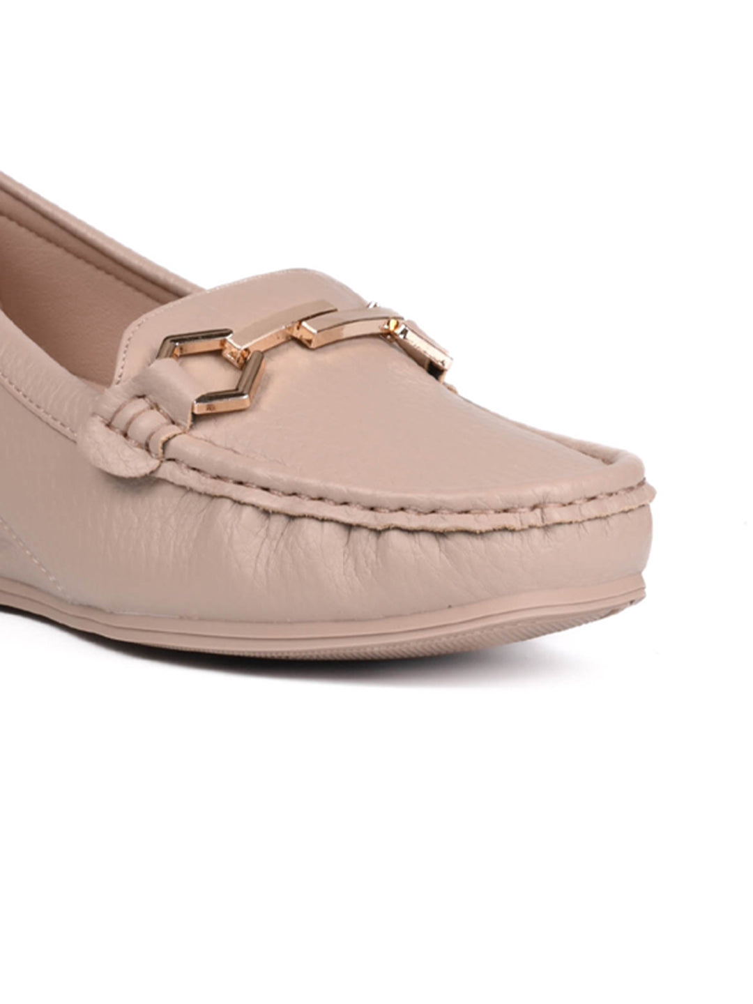 Women, Women Footwear, Beige Loafers