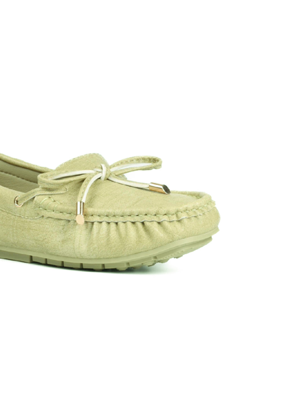 Women, Women Footwear, Green Loafers