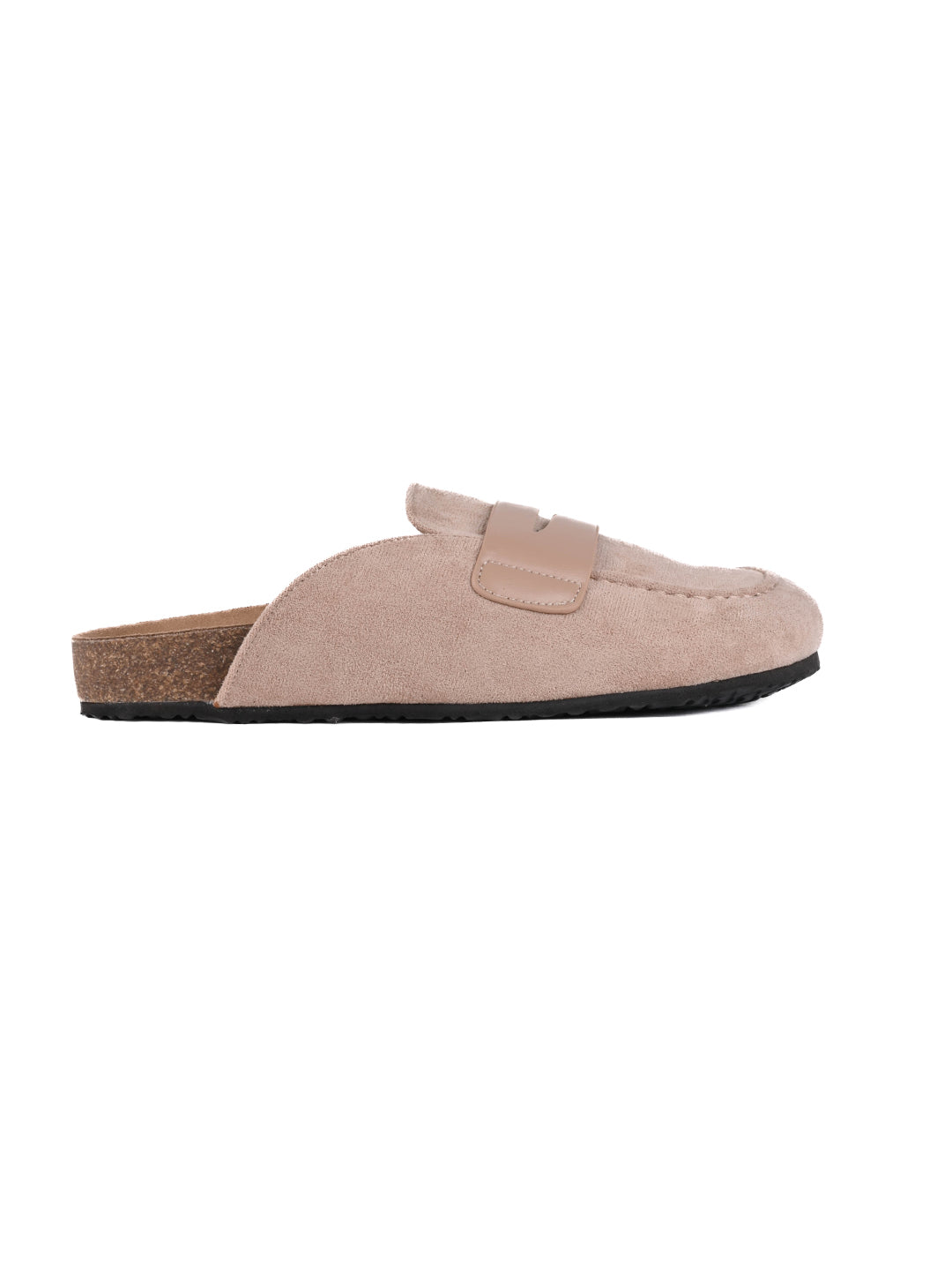 Women, Women Footwear, Beige Mules