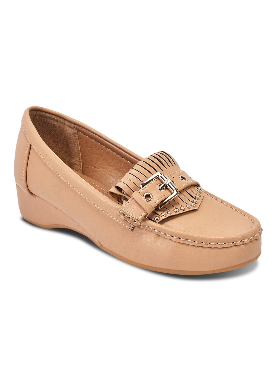 Women, Women Footwear, Light Pink Loafers