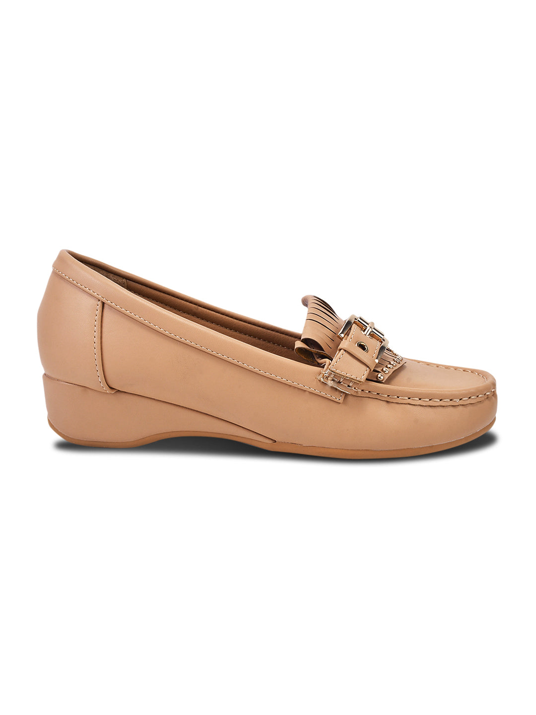 Women, Women Footwear, Light Pink Loafers