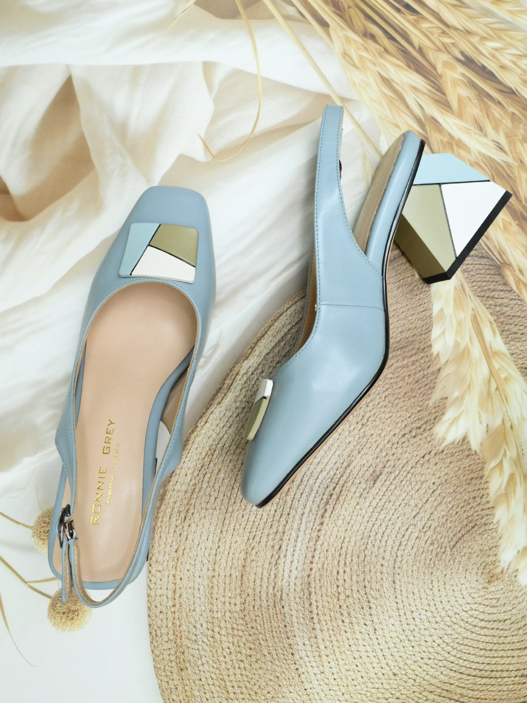 Women, Women Footwear, Blue Pumps