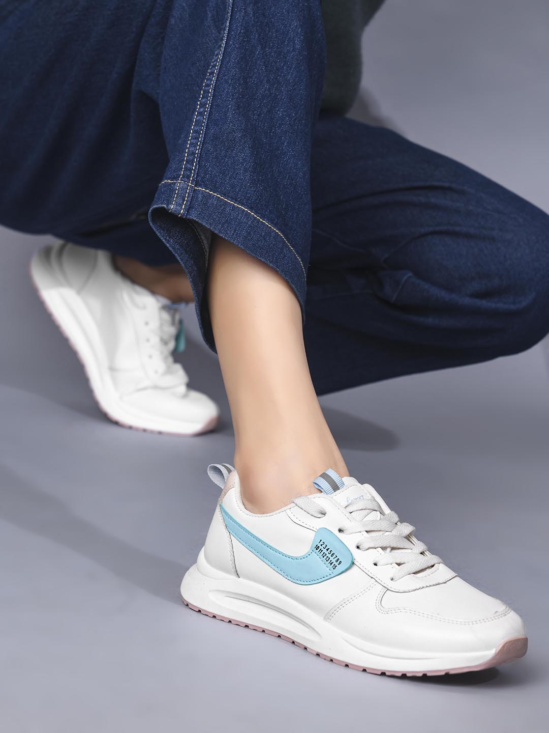 Women, Women Footwear, White Sneakers