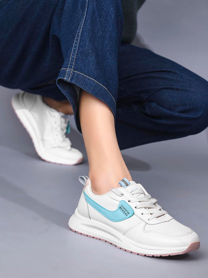 Women, Women Footwear, White Sneakers