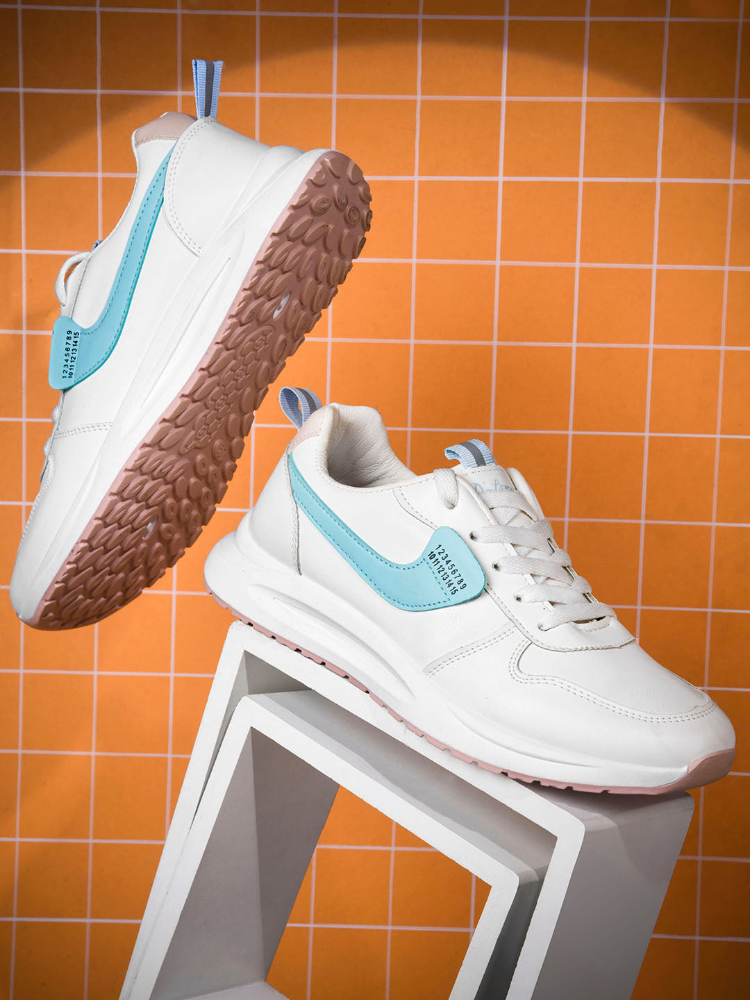 Women, Women Footwear, White Sneakers