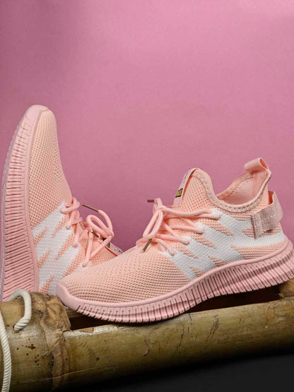 Footwear, Women Footwear, Pink Sneakers