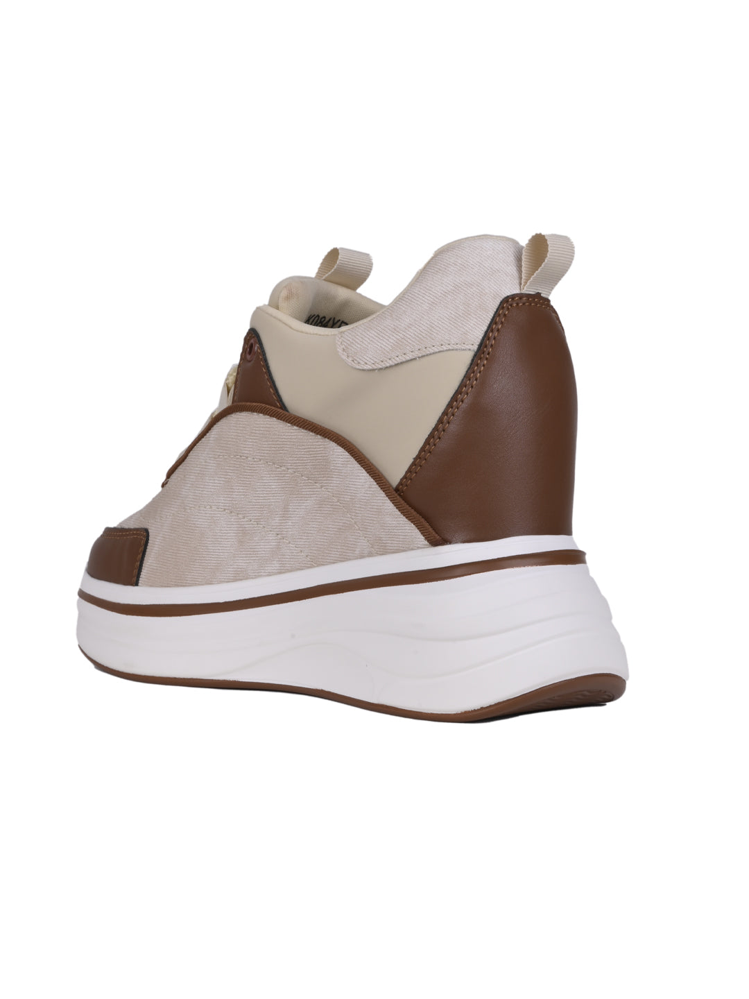 Women, Women Footwear, Beige Sneakers