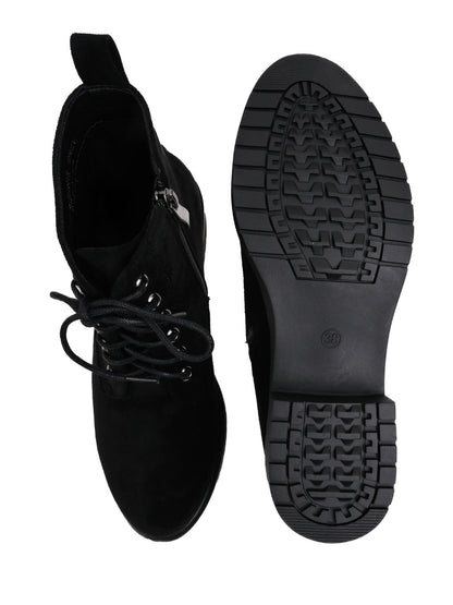 Women, Women Footwear, Black Boots