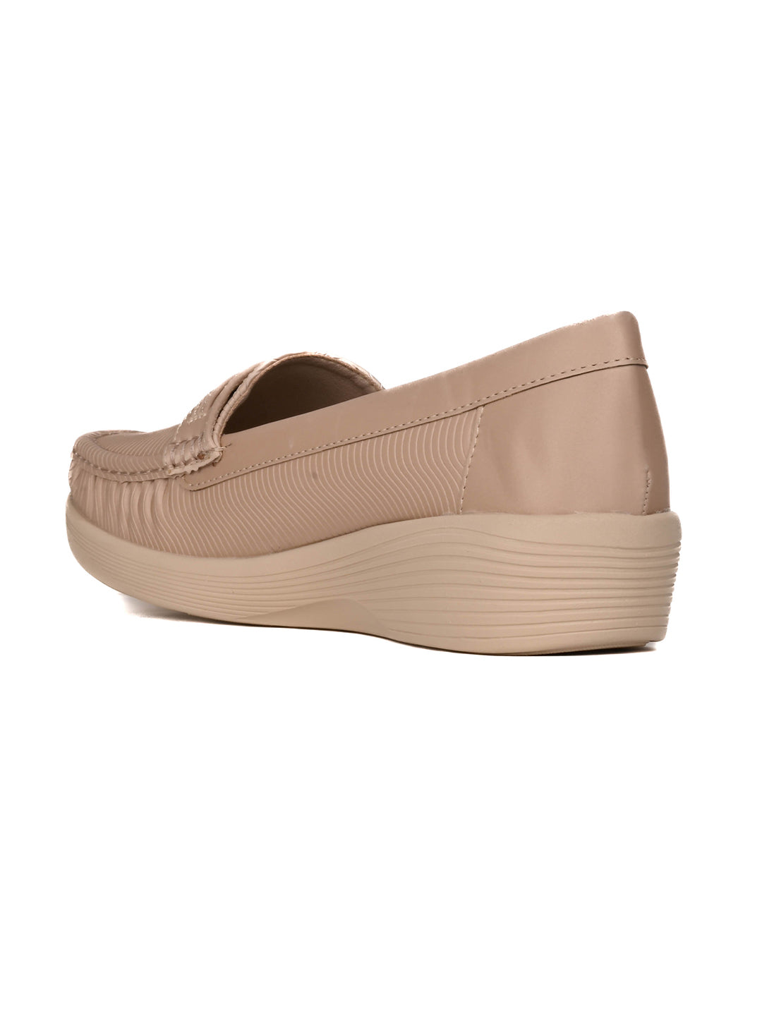 Women, Women Footwear, Beige Loafers