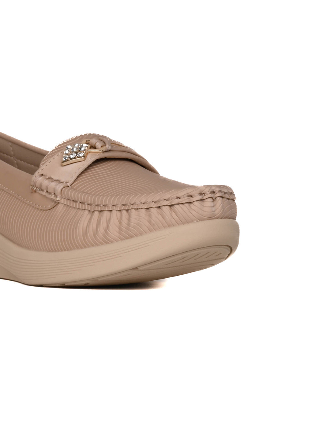 Women, Women Footwear, Beige Loafers