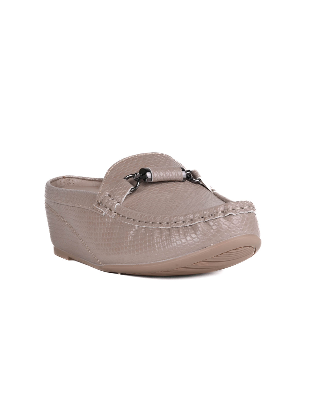 Women, Women Footwear, Beige Loafers
