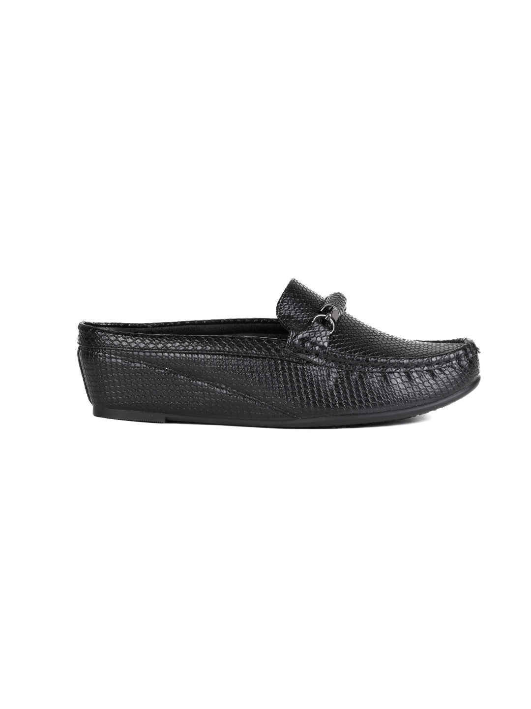 Women, Women Footwear, Black Loafers