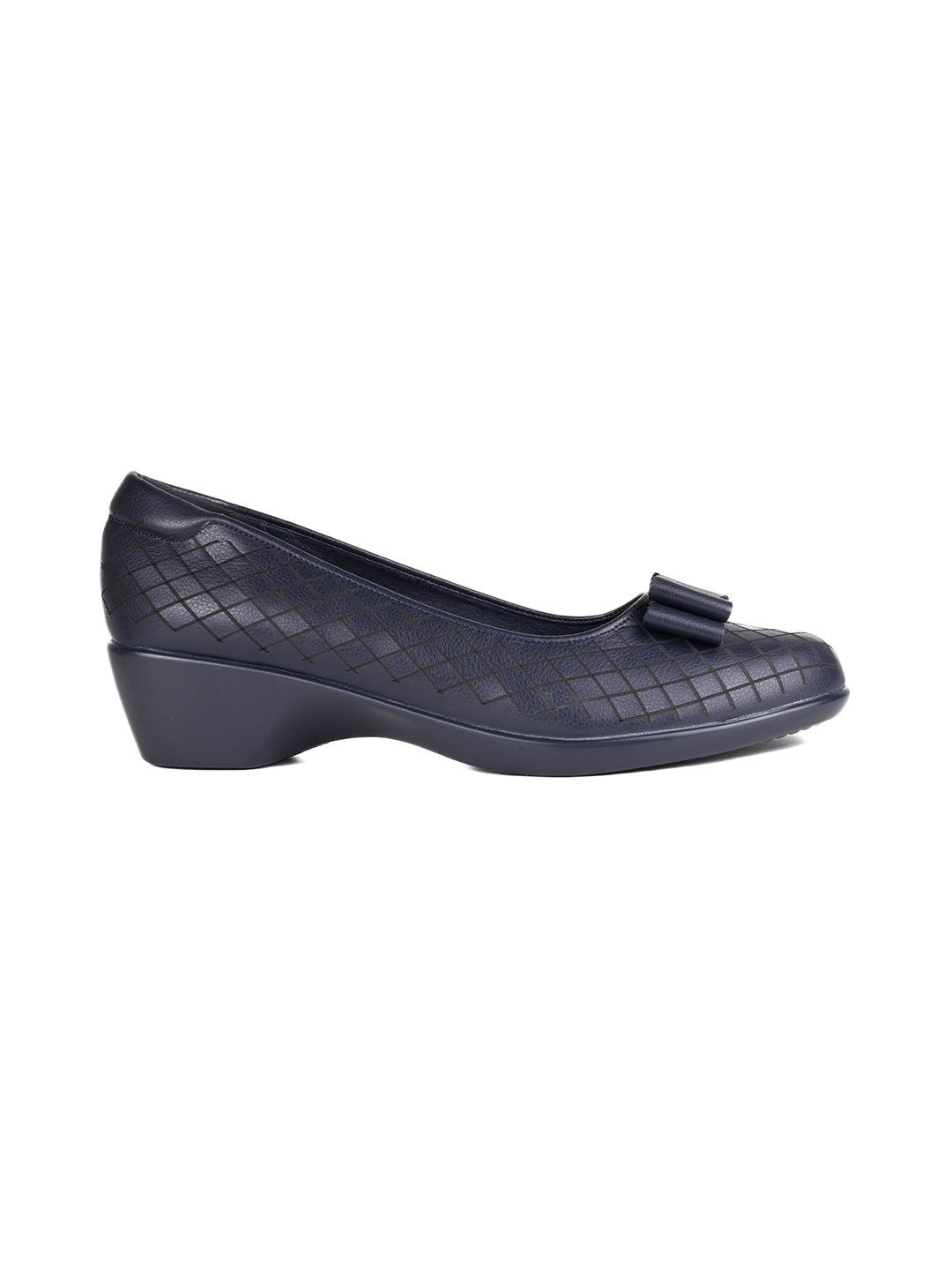 Women, Women Footwear, Navy Blue Ballerinas