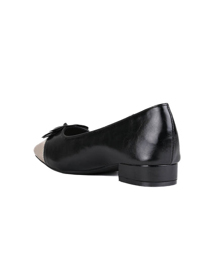 Women, Women Footwear, Black Ballerinas
