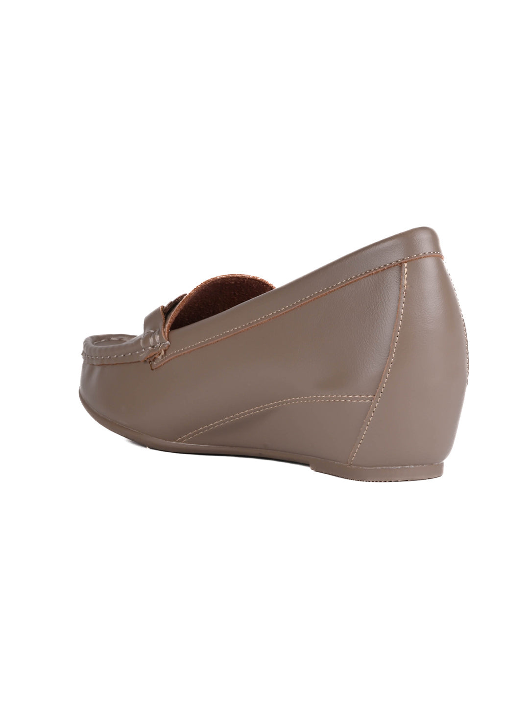 Women, Women Footwear, Khaki Loafers