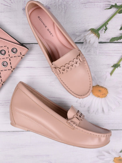 Women, Women Footwear, Pink Loafers