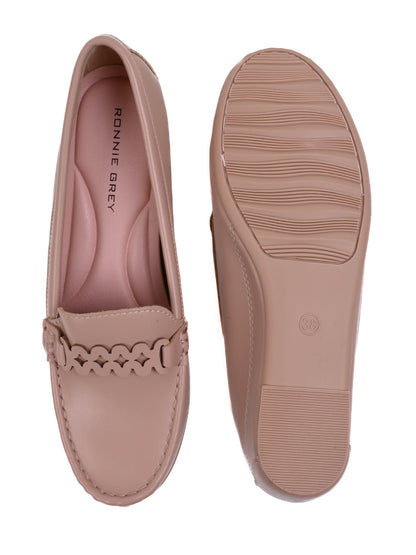 Women, Women Footwear, Pink Loafers