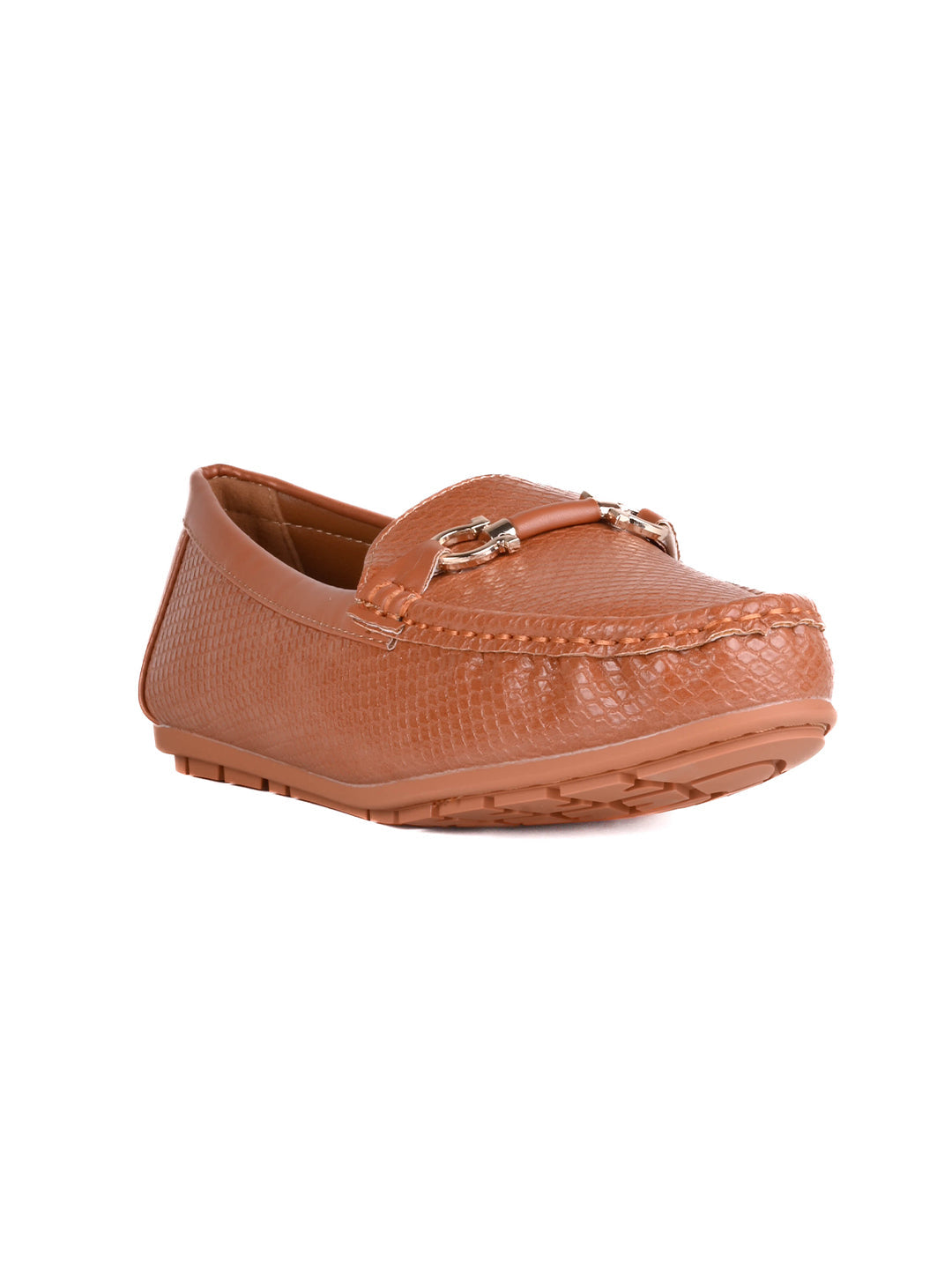 Women, Women Footwear, Brown Loafers