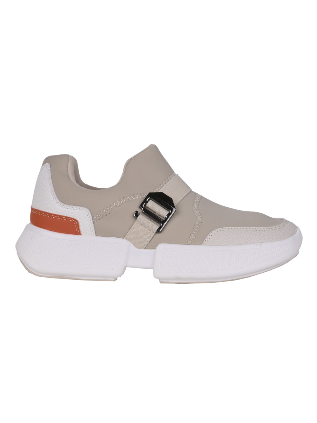 Women, Women Footwear, Beige Sneakers